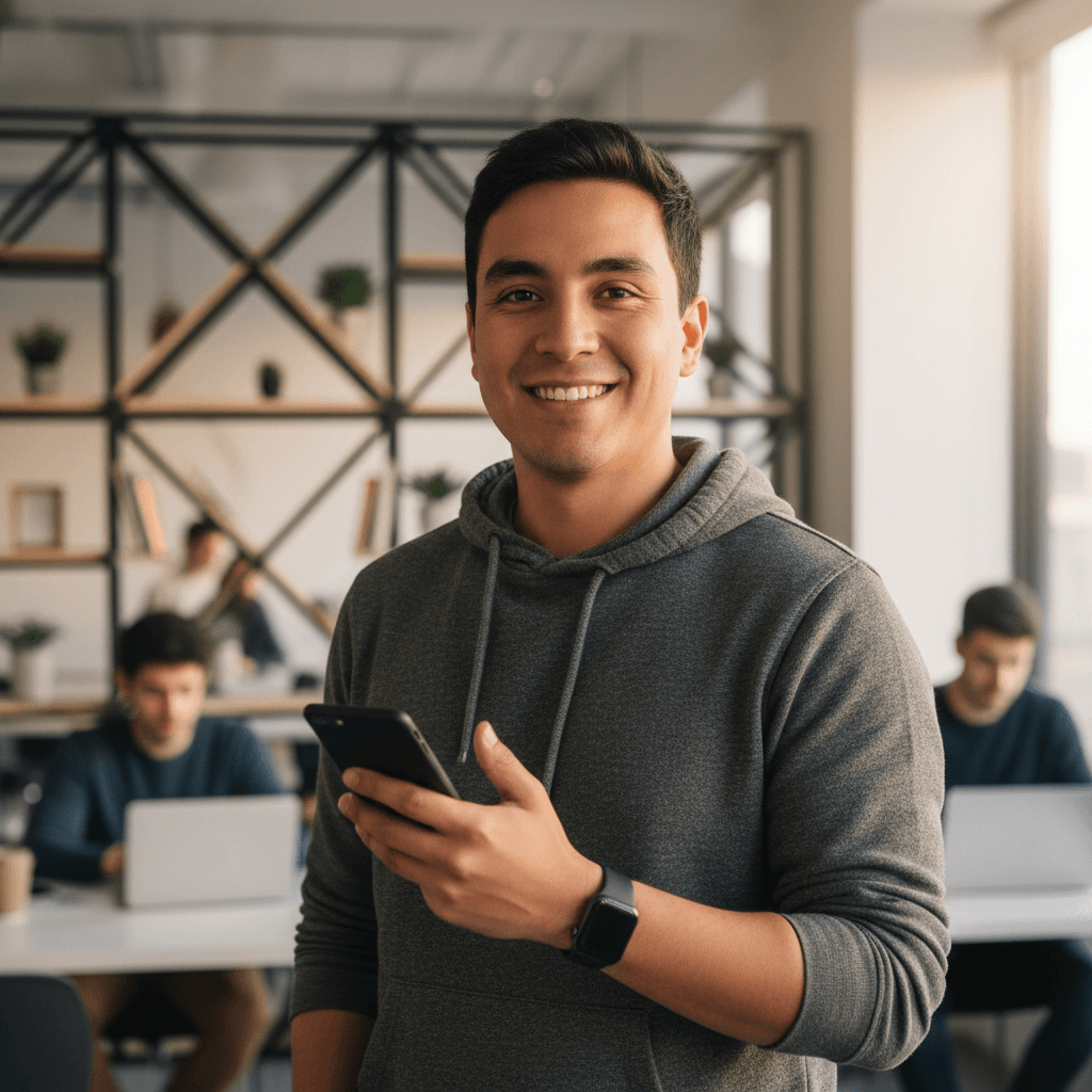 Afiliado verificando comissões